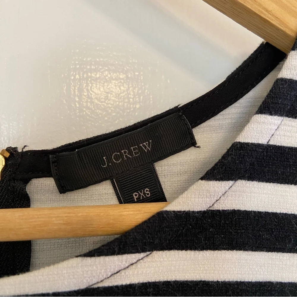 J. Crew Striped T-Shirt dress